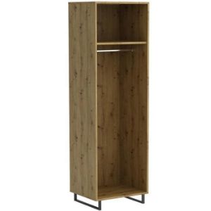 Obrazek Szafa Bari + drążek oak artisan/grafit/white