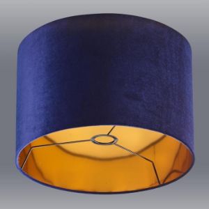Abażur welur 9107 granat D38