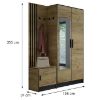 Obrazek Garderoba Roj Plus 13 craft 