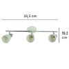 Obrazek Lampa Adel biała/mat VO0400 LS3