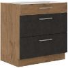 Obrazek Szafka kuchenna VIGO grafit mat 80D 3S BB