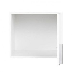 Obrazek Nadstawka szafy Snow 01A 47 cm biały połysk/biały alpejski