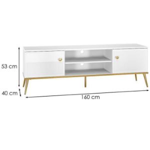 Obrazek Szafka RTV Goldin 06 biały