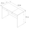 Obrazek Biurko Nero 10 120 – Biały Mat