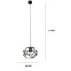 Obrazek LAMPA CAGE 2683/Z-B-1 CZ LW1
