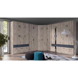 Obrazek Szafa Snow 04 3-D 6-S Wellington/Grafit 