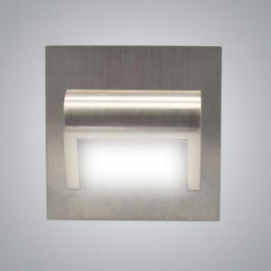 Obrazek Lampa schodowa 45008 Nickel 230V 1.5W IP20 3000K