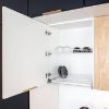 Obrazek Szafka kuchenna Denis w60/68 slim pl z okapem czarnym 