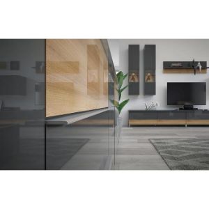Obrazek Półka Onyx VP128/ON anthracite/pacific walnut