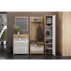 Obrazek Szafka Na Buty Gala K1 Pacific Walnut/Beige