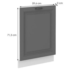 Obrazek Front kuchenny Stilo dustgrey/biały 713x596
