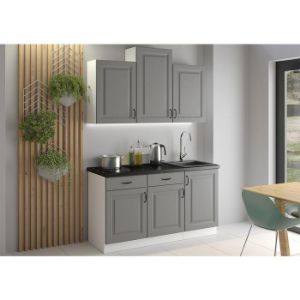 Obrazek Front kuchenny Stilo dustgrey/biały 713x596