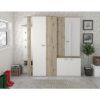 Obrazek Panel Z Wieszakiem Barcelona White/Dąb Wellington