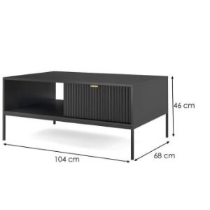 Obrazek Ława Nova L104 Czarny