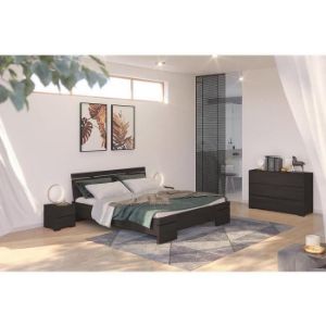 Obrazek Łóżko sosnowe Skandica Sparta maxi 180X200 palisander 