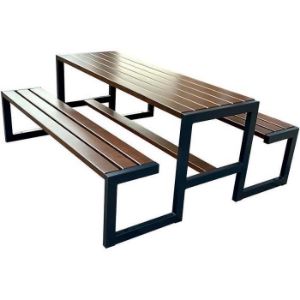 Komplet ogrodowy Picknick Grande orzech