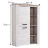 Obrazek Witryna Kent POP N biały dąb 11008836