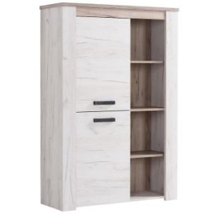 Obrazek Witryna Kent POP N biały dąb 11008836