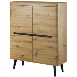 Obrazek Komoda czterodrzwiowa Nordi NK107 dąb artisan