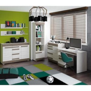 Obrazek Szafa Blanco 19 55 sosna śnieżna/new grey