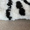 Obrazek Dywan Shaggy Sonic 1.4/1.9 Psr-13571 ivory/black