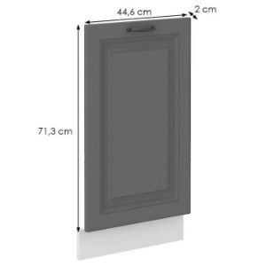 Obrazek Front kuchenny Stilo dustgrey/biały 713x446
