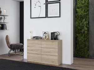 Obrazek Komoda Umo P6 120 (sonoma)