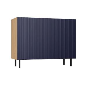 Obrazek Komoda Jula 2S granat/dąb artisan