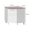 Obrazek Szafka kuchenna Daria DN 90x90 1D