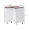 Obrazek Szafka kuchenna Patricia DN 90x90 2D