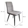 Obrazek Krzesło Clay Grey Uf860-8b