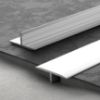 Obrazek Profil T 26mm 1,0m aluminium polerowane