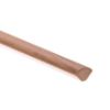 Obrazek Ćwierćwałek PCV 13x13x2500mm dąb