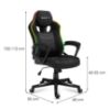 Obrazek Fotel gamingowy HZ-Force 2.5 RGB Mesh