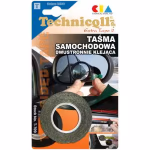 Obrazek Technicqll Taśma Samoch. Dwustr. 1,5m/19mm T-709