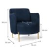 Obrazek  Fotel Glam Element 13 