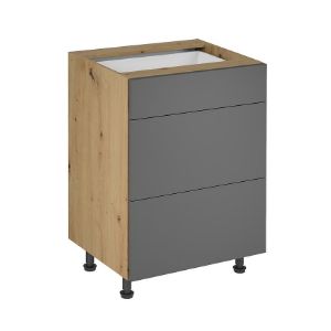 Szafka kuchenna Langen d60s3 push grey