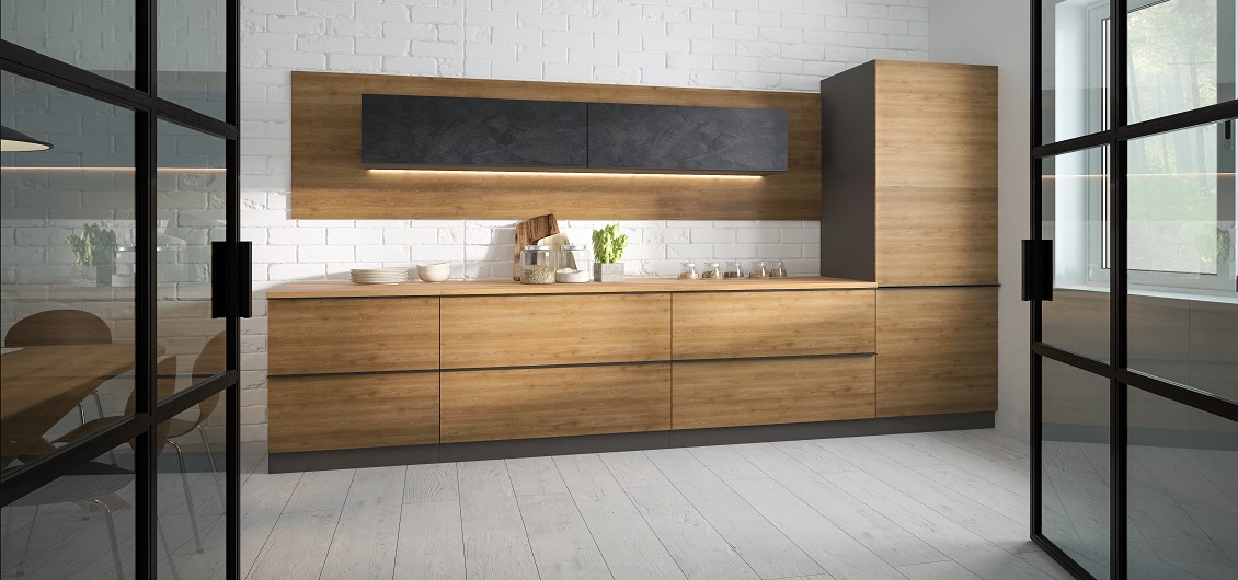 Kuchnia Malmo Ares Black/Permbroke