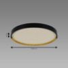 Obrazek Lampa FARNA LED C 24W NW 04156 PL1 