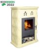 Obrazek Piec stalowo-kaflowy Jena II creme 7 kw
