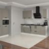 Obrazek Szafka kuchenna Luna claygrey/biały 60DKS-210 3S 1F