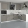 Obrazek Szafka kuchenna Luna claygrey/biały 60DKS-210 3S 1F