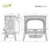 Obrazek Piec kominkowy Premium SPHINX 13.9kW Eco