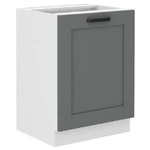 Obrazek Szafka kuchenna Luna dustgrey/biały 60D 1F BB 