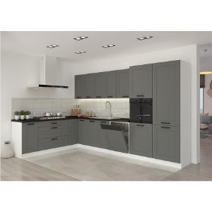 Obrazek Szafka kuchenna Luna dustgrey/biały 50G-72 1F 