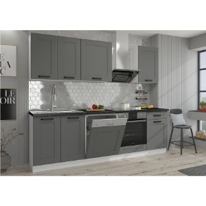 Obrazek Szafka kuchenna Luna dustgrey/biały 60GU-36 1F 