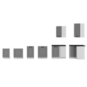 Obrazek Szafka kuchenna Luna dustgrey/biały 40G-90 1F 
