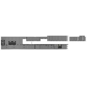Obrazek Szafka kuchenna Luna dustgrey/biały 40G-90 1F 