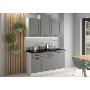 Obrazek Szafka kuchenna Luna dustgrey/biały 40GS-90 1F 