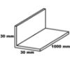 Obrazek Kątownik PVC biały satyna 30x30x2000 